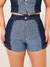 Shorts Feminino Jeans Lycra Justo Bicolor - Super Stone na internet