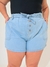 Shorts Feminino Jeans Plus Clochard na internet
