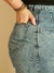 Shorts Feminino Jeans Plus Baggy na internet