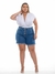 Shorts Feminino Jeans Plus Boyfriend
