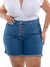 Shorts Feminino Jeans Plus Boyfriend na internet