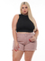 Shorts Feminino Sarja Plus Rose