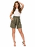 Shorts Feminino Sarja Clochard Verde