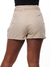 Shorts Feminino Alfaiataria Clochard - Areia - loja online