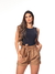 Shorts Feminino Alfaiataria Clochard Camelo - comprar online