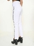 Calça Feminina Sarja Lycra Cropped Mom Branco - comprar online