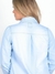 Camisa Feminina Jeans Manga Longa - Azul - Razon Jeans