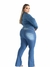 Jaqueta Feminina Sarja Plus Size Basica - Azul - comprar online