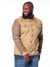 Jaqueta Masculina Plus Size Bolso Frontal