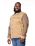Jaqueta Masculina Plus Size Bolso Frontal - comprar online