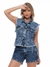 Colete Jeans Feminino - Muscle - comprar online