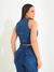 Colete Jeans Feminino Básico - Destroyed - comprar online