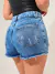 Shorts Feminino Jeans BoyFriend Com Barra Desfiada L2/3 Unica Stone - Razon Jeans