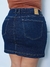 Imagem do Mini Saia Feminina Jeans Lycra Plus Foil