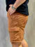 Bermuda Masculina Sarja Slim Cargo - Camelo - loja online