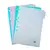 Divisória C/5 B5 Colegial Tons Pastel - comprar online