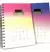 Caderno Degrade com calculadora na capa