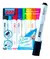 Pincel Quadro Branco KIT 8 Cores Ponta Redonda 4mm - KAZ