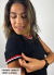 Camiseta Babylook Preta Feminina 1930 na internet