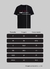 Camiseta Preta Masculina Faixas da Fé - loja online