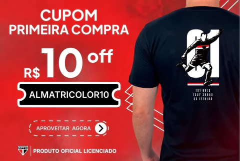 Banner de Alma Tricolor | Camiseta São Paulo Oficial