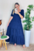 Vestido bordado em leise - comprar online