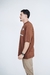 CAMISETA FACTORY OF FAITH MARROM - loja online
