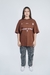 CAMISETA FACTORY OF FAITH MARROM