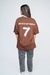 CAMISETA FACTORY OF FAITH MARROM na internet