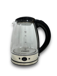 Pava eléctrica transparente Led corte para mate e infusiones 1.8L - comprar online