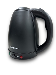 Pava eléctrica black acero inoxidable corte mate e infusiones 1.8L - comprar online