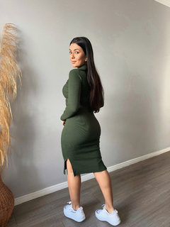 Vestido manga longa - comprar online