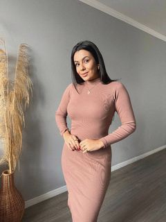 Vestido manga longa - loja online