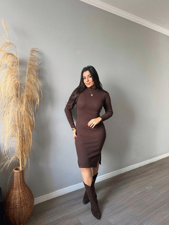 Vestido manga longa - Closet Maria
