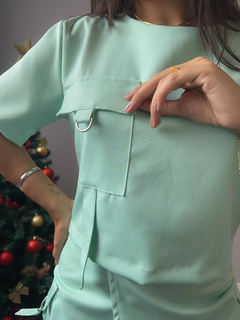 Conjunto Alfaiataria com bolso - loja online