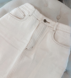 Saia midi jeans - comprar online