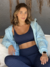 CONJUNTO BÁSICO AZUL SAFIRA - CORPO+SARADO MODA FITNESS