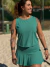 SAIA SHORTS BEACHTENNIS VERDE ESMERALDA COM BOLSOS - comprar online