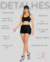 SHORTS PRETO COLMÉIA - comprar online