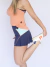 SAIA SHORTS DEISE BEACHTENNIS AZUL MARINHO TECIDO LIGHT COM BOLSOS E DETALHES - loja online