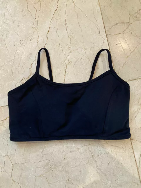 TOP MARESIAS RETO COM TIRAS NAS COSTAS E BOJO REMOVÍVEL PRETO LISO