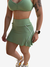 SAIA SHORTS DEISE SÁLVIA BEACHTENNIS COM BOLSOS E DETALHES MODELO RETO COM BABADO ATRÁS - CORPO+SARADO MODA FITNESS