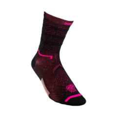 MEDIAS SOX PARA CICLISMO/RUNNING - FANTASY FUCSIA
