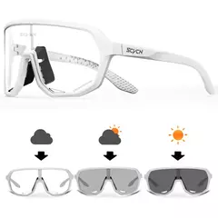 LENTES DEPORTIVOS DE CICLISMO/ RUNNING FOTOCROMATICOS BLANCO MOD 2 - comprar online