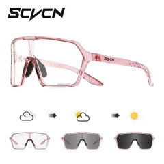 LENTES DEPORTIVOS DE CICLISMO/ RUNNING FOTOCROMATICOS ROSA - comprar online