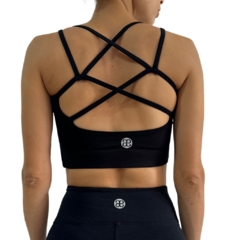 TOP DEPORTIVO DE LYCRA MATE ANIA - comprar online