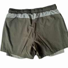 SHORT CON CALZA IRUN COD 126 VERDE MILITAR - comprar online