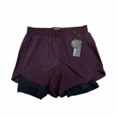 SHORT CON CALZA IRUN COD 135 BORDO - comprar online