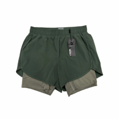 SHORT CON CALZA IRUN COD 135 VERDE - comprar online