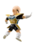 Krilin Battle Clothes - Dragon Ball Z - S.H. Figuarts - Bandai - tienda online